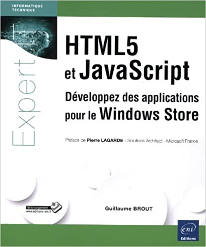 HTML5 et JavaScript - Développez des applications pour le Windows Store